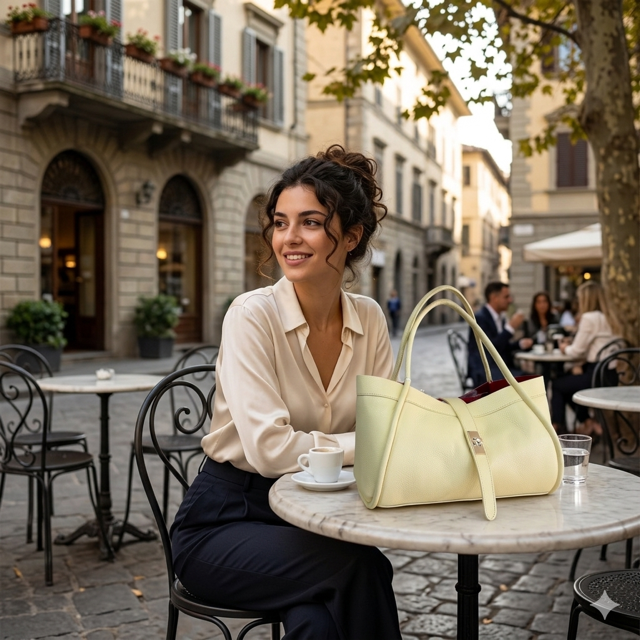 Leather bag FLORENCE
