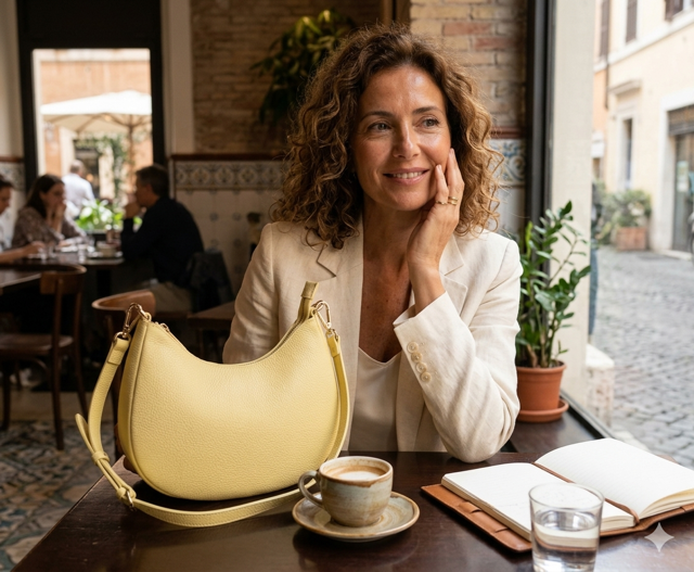 LUNA leather bag