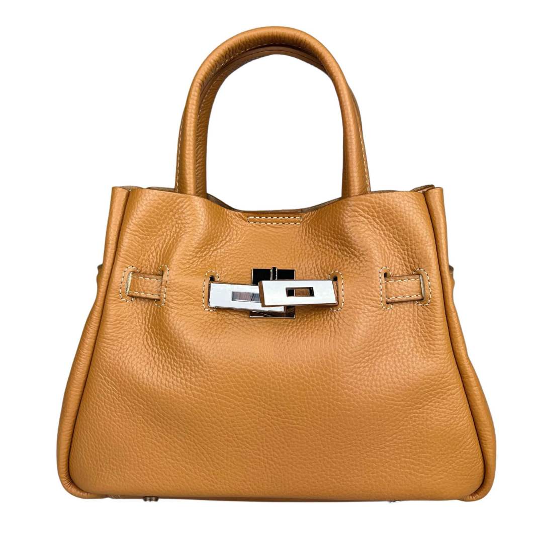 DAFNE Leather handbag